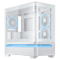 ASUS Prime AP202 ARGB Mid Tower Gaming Case - White